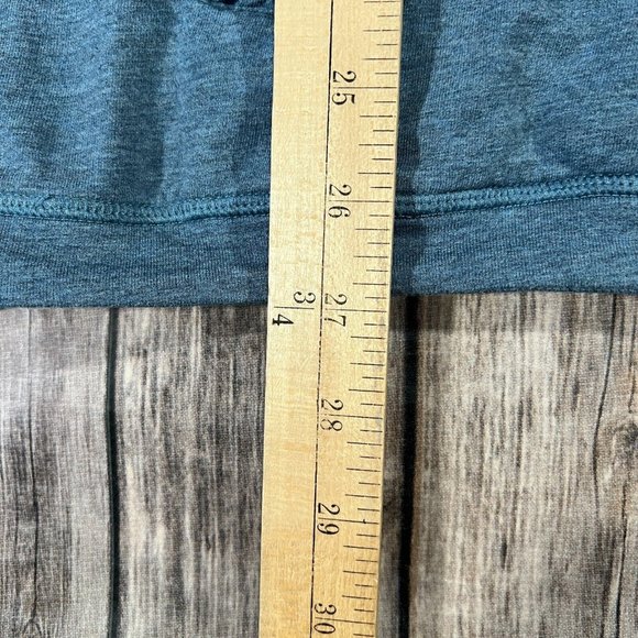 TASC Performance Bamboo Full Zip Track Jacket Medium Mens Blue Active Running - Picture 7 of 8